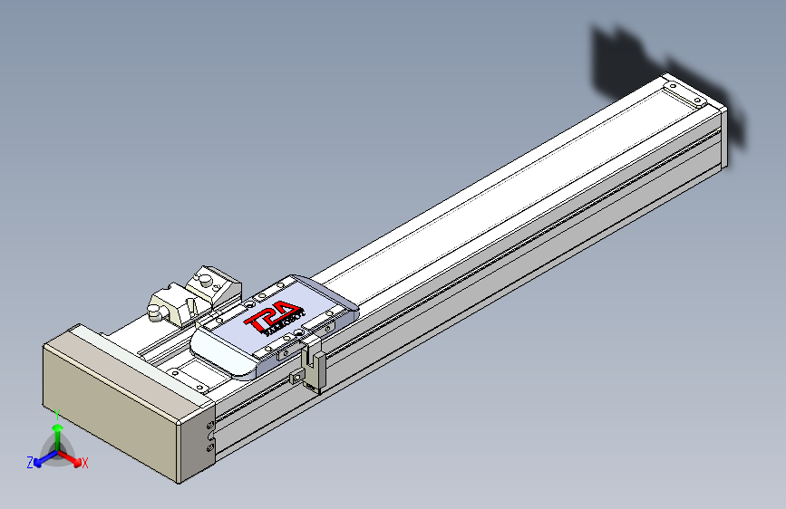 TPA HCR系列滚珠丝杠直线轴，带导轨全闭-TPA-HCR-50S-1210C-L260-ML-Y-P10-N3