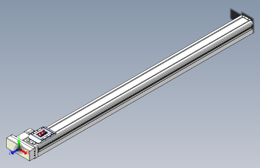 TPA HCR系列滚珠丝杠直线轴，带导轨全闭-TPA-HCR-65S-1610C-L1050-ML-Y-P10-N3