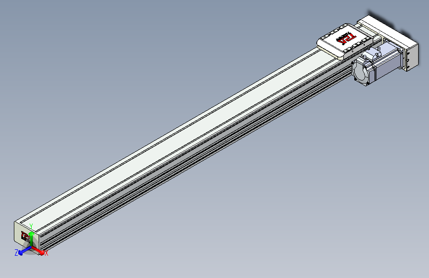 TPA HCR系列滚珠丝杠直线轴，带导轨全闭-TPA-HCR-85D-1610C-L1000-ML-Y-P20-N3