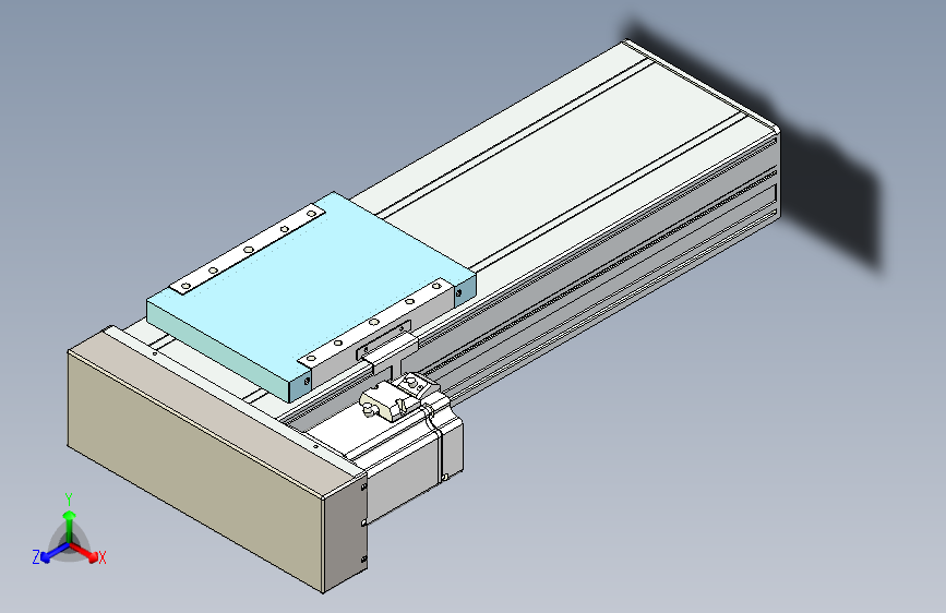 TPA HCR系列滚珠丝杠直线轴，带导轨全闭-TPA-HCR-175D-2510C-L300-MR-Y-P75-N3