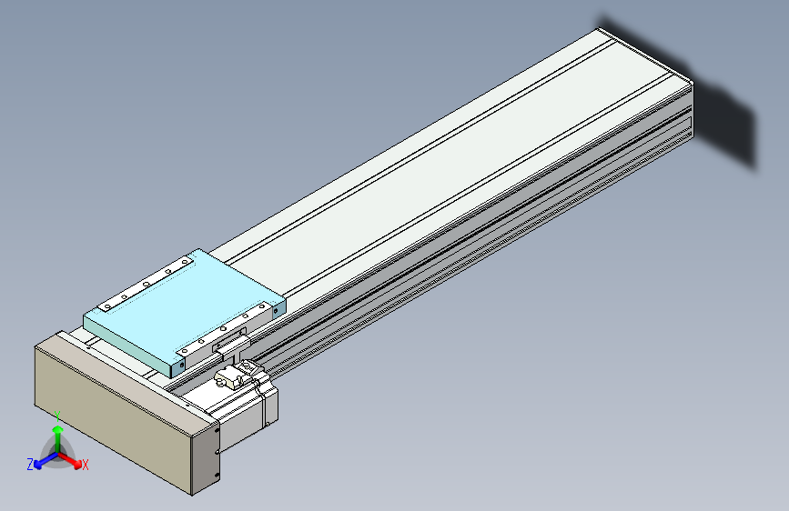 TPA HCR系列滚珠丝杠直线轴，带导轨全闭-TPA-HCR-175D-2510C-L700-MR-Y-P75-N3