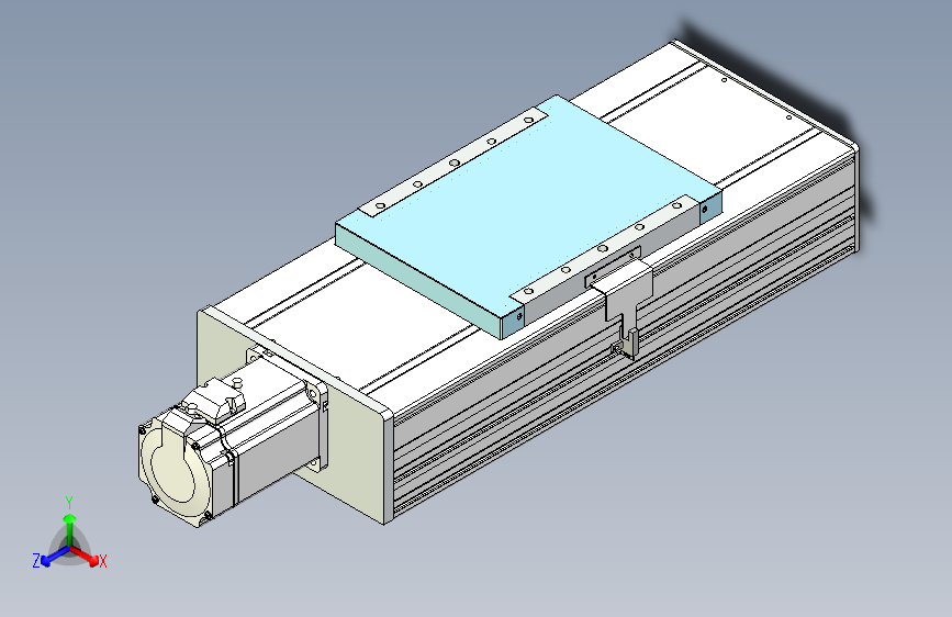 TPA HCR系列滚珠丝杠直线轴，带导轨全闭-TPA-HCR-202D-2510C-L100-M-Y-P75-N3