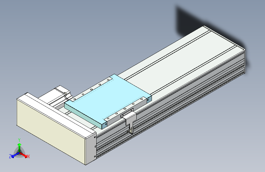 TPA HCR系列滚珠丝杠直线轴，带导轨全闭-TPA-HCR-202D-2510C-L400-ML-C-P75-N3