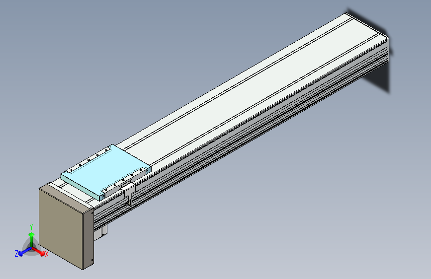TPA HCR系列滚珠丝杠直线轴，带导轨全闭-TPA-HCR-202D-2510C-L1050-MP-C-P75-N3