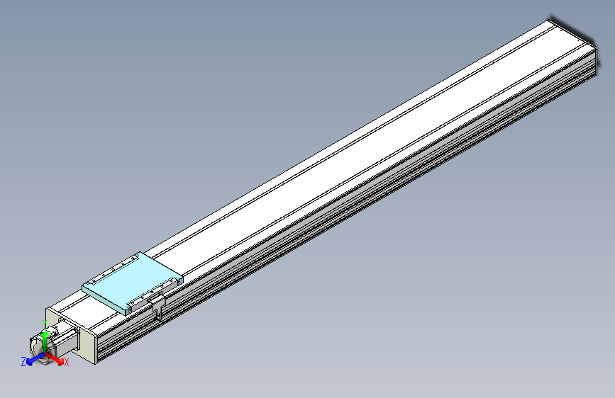 TPA HCR系列滚珠丝杠直线轴，带导轨全闭-TPA-HCR-202D-2510C-L1650-M-Y-P75-N3