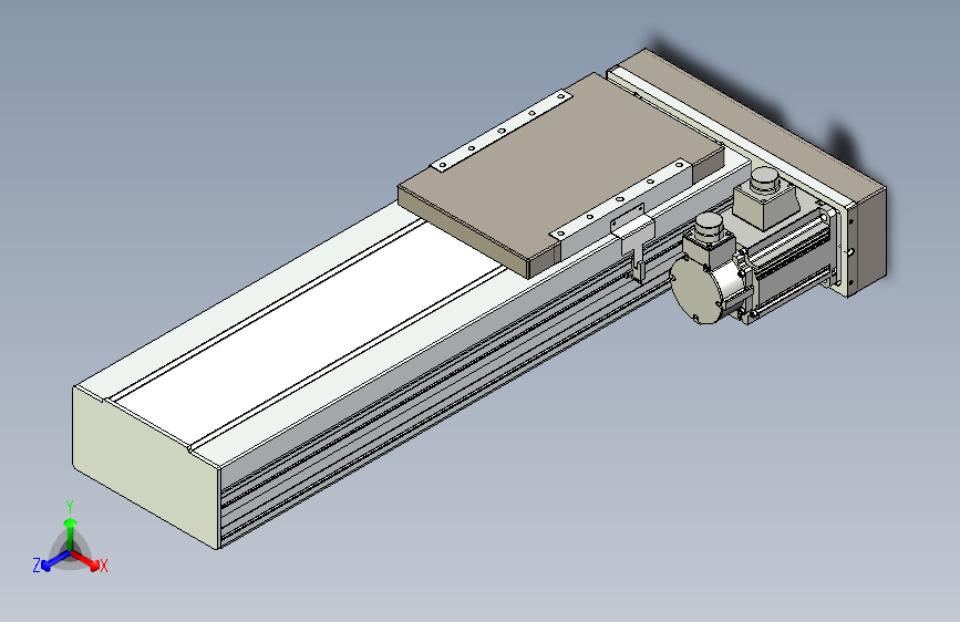 TPA HCR系列滚珠丝杠直线轴，带导轨全闭-TPA-HCR-220D-3210C-L450-ML-Y-P1K-N3