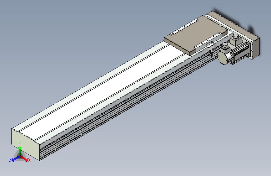 TPA HCR系列滚珠丝杠直线轴，带导轨全闭-TPA-HCR-220D-3210C-L1150-ML-Y-P1K-N3