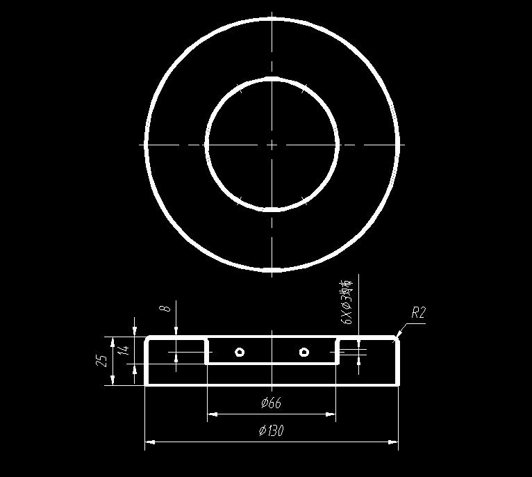 端盖级进模(CAD图+UG三维+工作动画)
