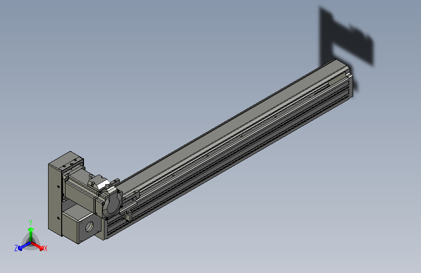 TPA HNB系列皮带直线轴半封闭可选导轨-TPA-HNB-65S-90-L550-LU-C-P10-N3