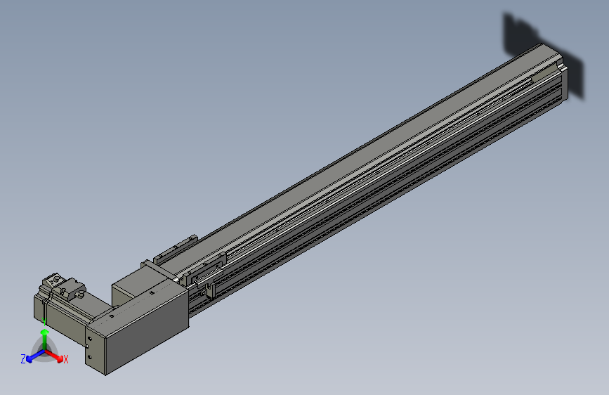 TPA HNB系列皮带直线轴半封闭可选导轨-TPA-HNB-65S-90-L600-MR-Y-P10-N3