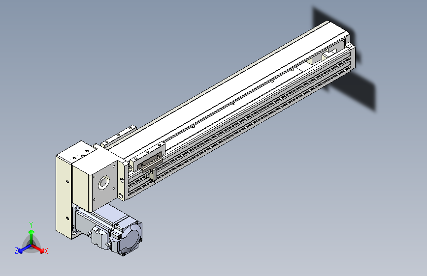 TPA HNB系列皮带直线轴半封闭可选导轨-TPA-HNB-85S-90-L400-LP-C-P20-N3