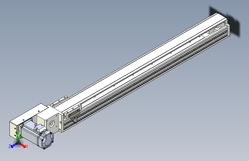 TPA HNB系列皮带直线轴半封闭可选导轨-TPA-HNB-85S-90-L700-ML-C-P20-N3