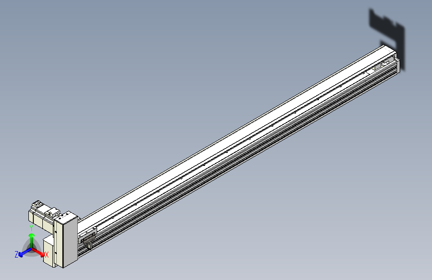 TPA HNB系列皮带直线轴半封闭可选导轨-TPA-HNB-85S-90-L1250-RU-C-P20-N3