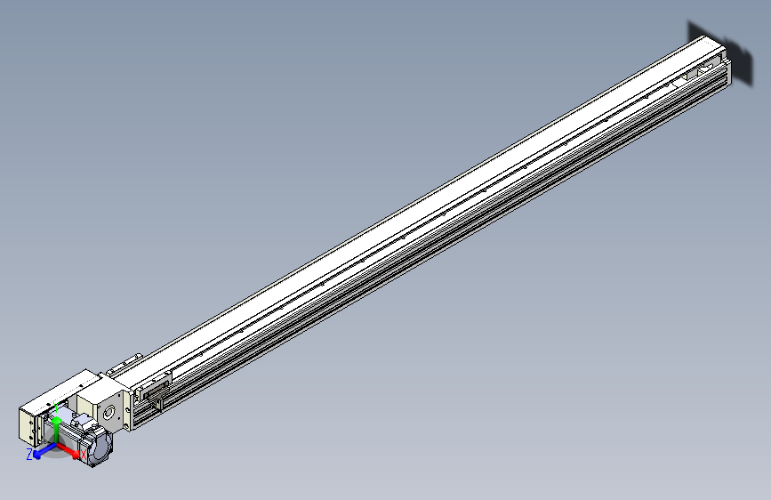 TPA HNB系列皮带直线轴半封闭可选导轨-TPA-HNB-85S-90-L1300-ML-C-P20-N3