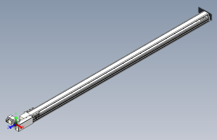 TPA HNB系列皮带直线轴半封闭可选导轨-TPA-HNB-85S-90-L1900-MR-C-P20-N3