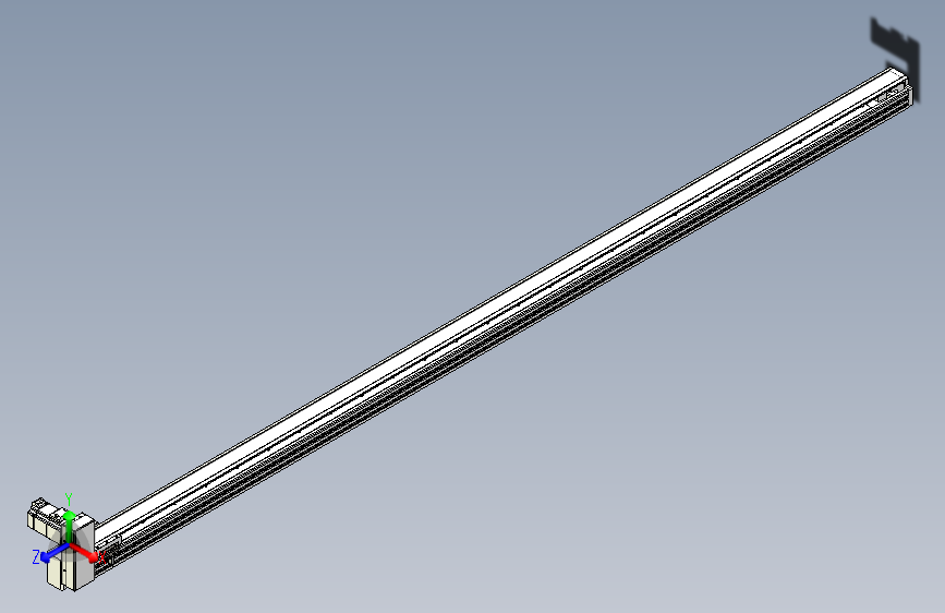 TPA HNB系列皮带直线轴半封闭可选导轨-TPA-HNB-85S-90-L2450-RU-C-P20-N3