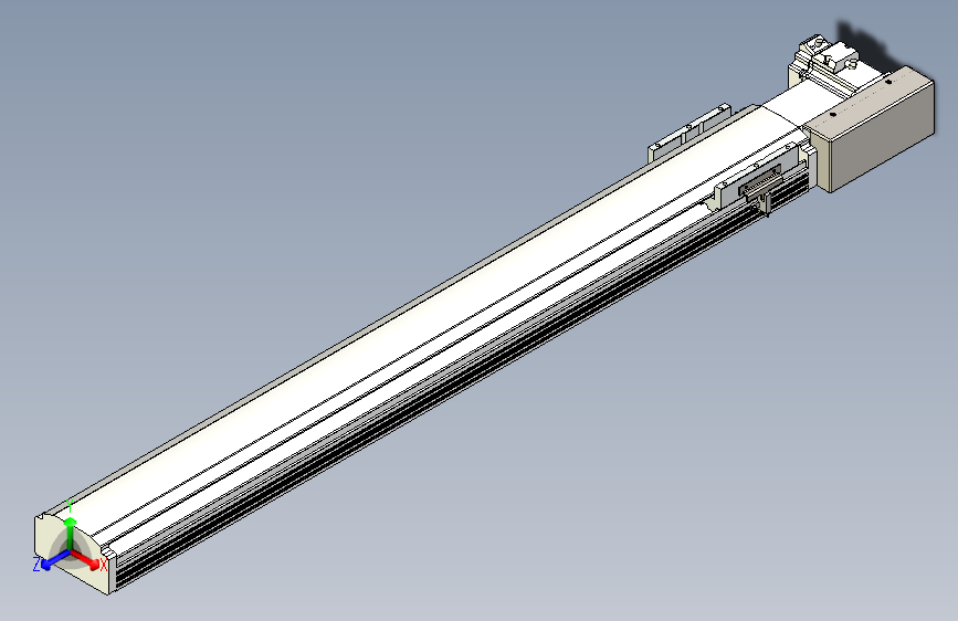 TPA HNB系列皮带直线轴半封闭可选导轨-TPA-HNB-105D-90-L800-ML-Y-P20-N3