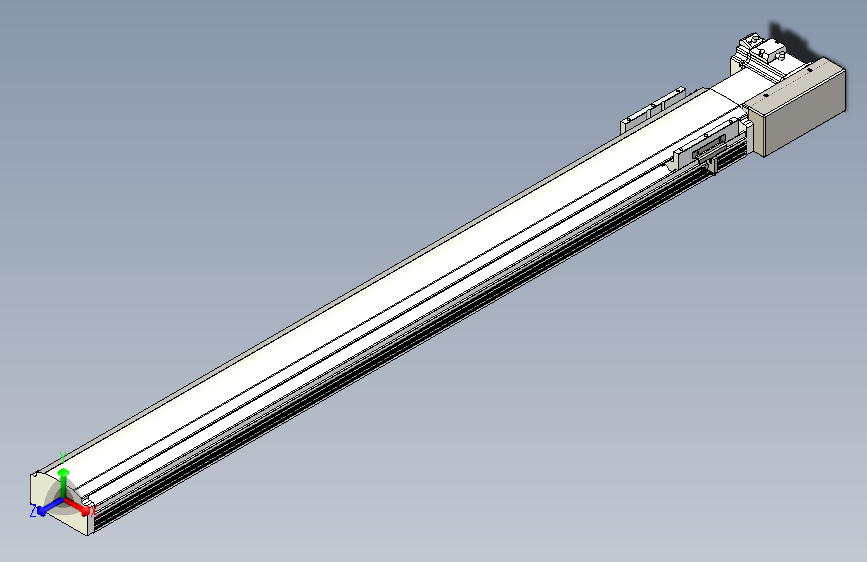TPA HNB系列皮带直线轴半封闭可选导轨-TPA-HNB-105D-90-L1000-ML-Y-P20-N3