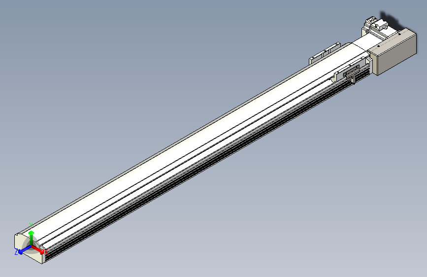 TPA HNB系列皮带直线轴半封闭可选导轨-TPA-HNB-105D-90-L1050-ML-Y-P20-N3