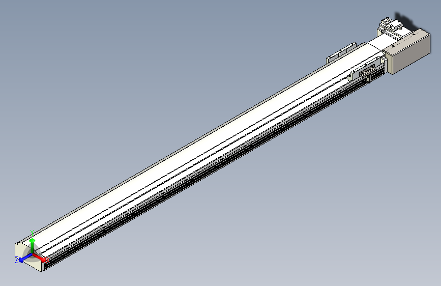 TPA HNB系列皮带直线轴半封闭可选导轨-TPA-HNB-105D-90-L1150-ML-C-P20-N3