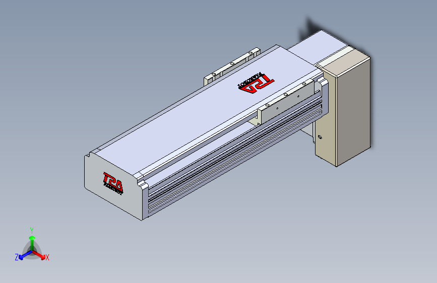 TPA HNB系列皮带直线轴半封闭可选导轨-TPA-HNB-110D-90-L150-LP-C-P40-N3
