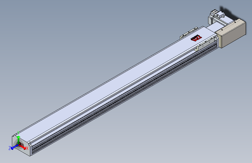 TPA HNB系列皮带直线轴半封闭可选导轨-TPA-HNB-110D-90-L950-ML-Y-P40-N3