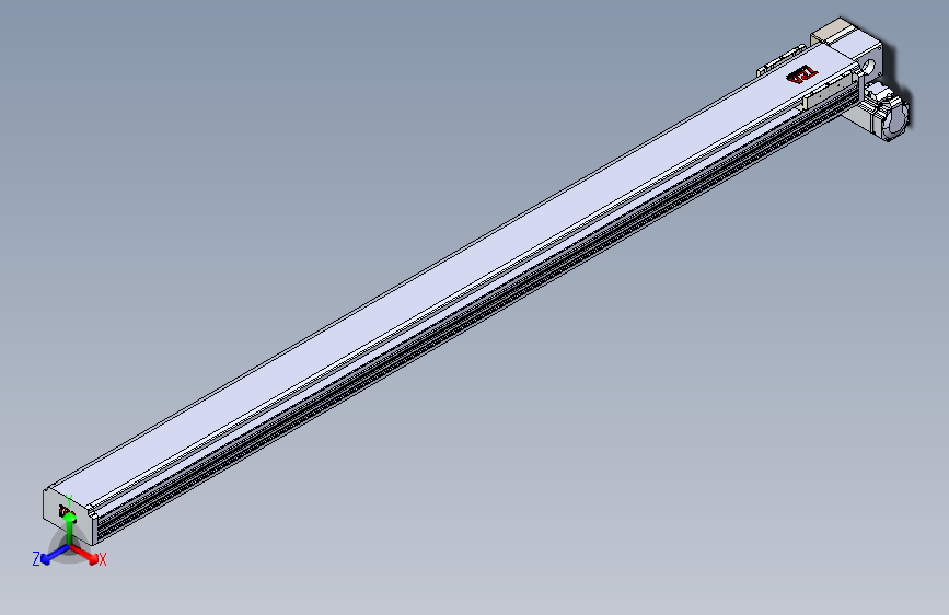 TPA HNB系列皮带直线轴半封闭可选导轨-TPA-HNB-110D-90-L1500-RP-C-P40-N3