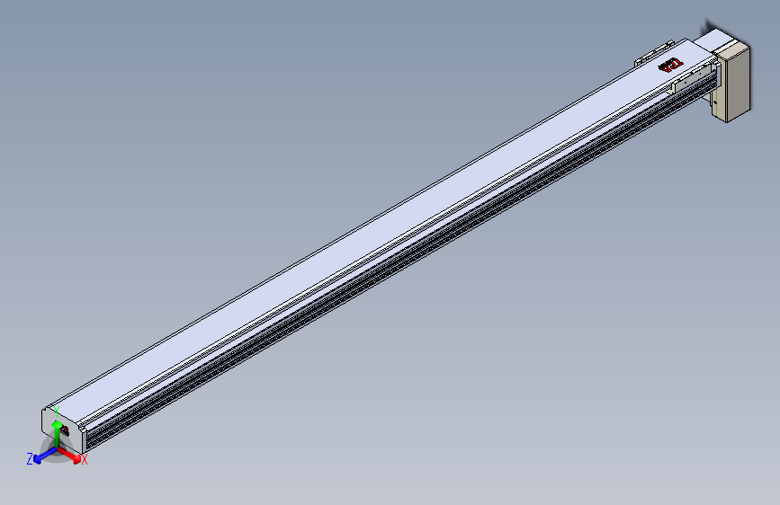 TPA HNB系列皮带直线轴半封闭可选导轨-TPA-HNB-110D-90-L1550-LP-Y-P40-N3