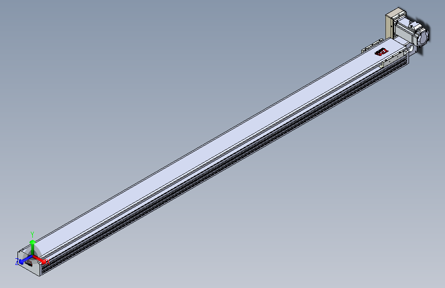 TPA HNB系列皮带直线轴半封闭可选导轨-TPA-HNB-110D-90-L1650-RU-Y-P40-N3