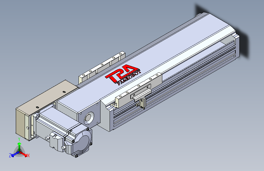 TPA HNB系列皮带直线轴半封闭可选导轨-TPA-HNB-120D-110-L150-ML-C-P40-N3