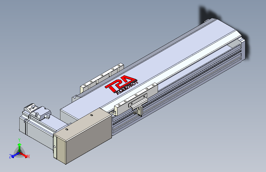 TPA HNB系列皮带直线轴半封闭可选导轨-TPA-HNB-120D-110-L200-MR-C-P40-N3
