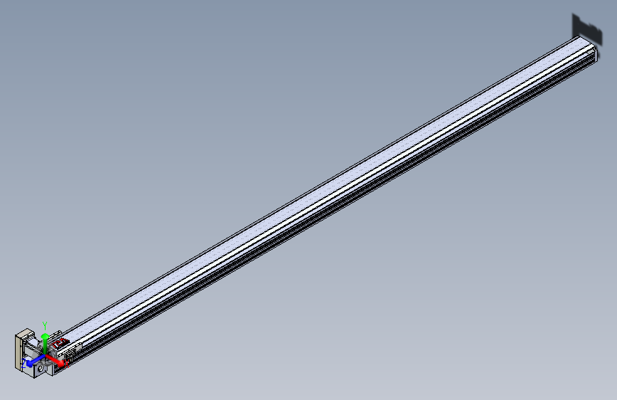TPA HNB系列皮带直线轴半封闭可选导轨-TPA-HNB-120D-110-L2650-LU-C-P40-N3