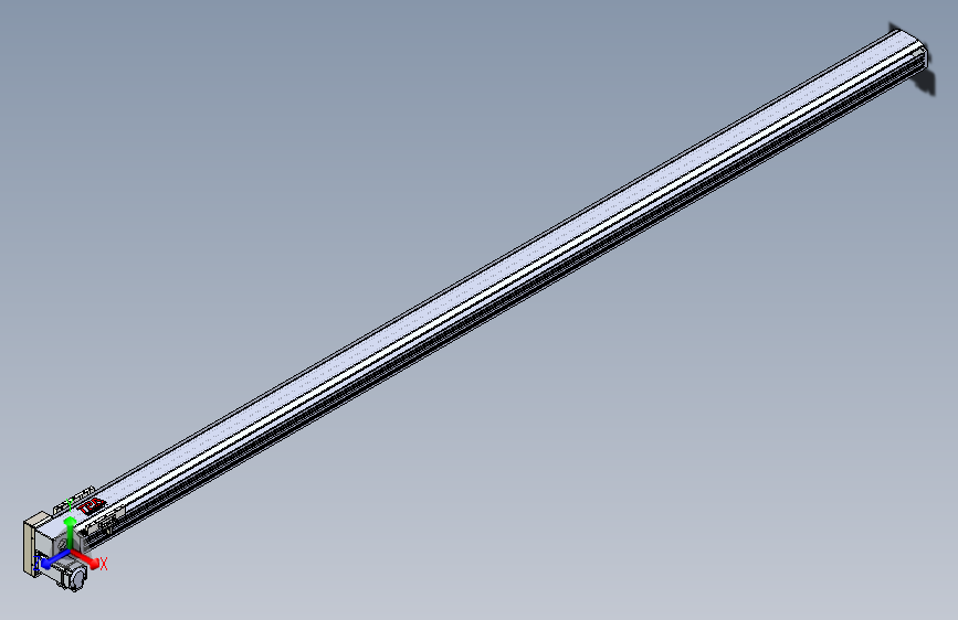 TPA HNB系列皮带直线轴半封闭可选导轨-TPA-HNB-120D-110-L2700-LP-Y-P40-N3