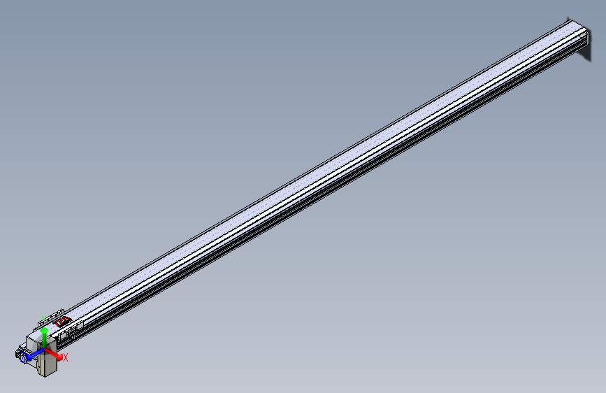 TPA HNB系列皮带直线轴半封闭可选导轨-TPA-HNB-120D-110-L2700-RP-Y-P40-N3