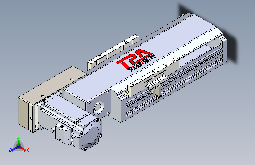 TPA HNB系列皮带直线轴半封闭可选导轨-TPA-HNB-120D-110-L50-ML-C-P40-N3