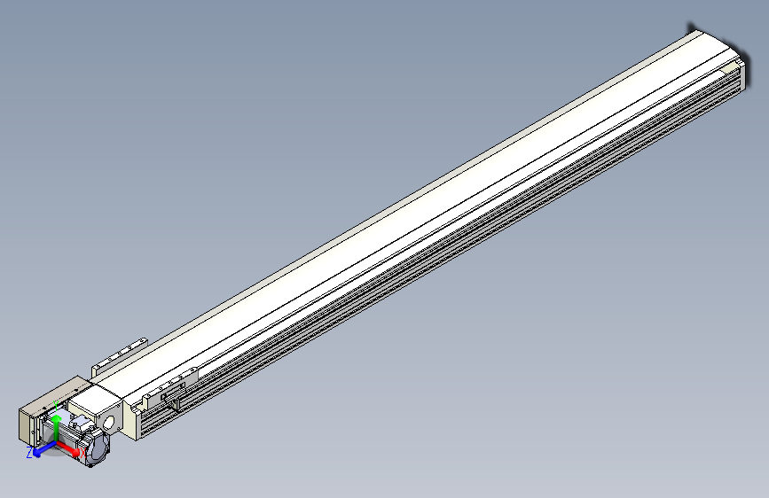 TPA HNB系列皮带直线轴半封闭可选导轨-TPA-HNB-140D-120-L1300-ML-C-P40-N3