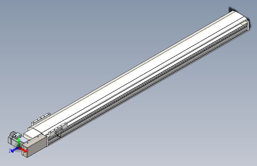 TPA HNB系列皮带直线轴半封闭可选导轨-TPA-HNB-140D-120-L1300-MR-Y-P40-N3