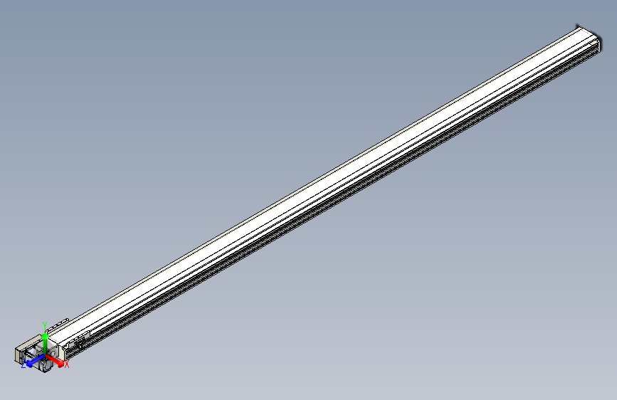 TPA HNB系列皮带直线轴半封闭可选导轨-TPA-HNB-140D-120-L3000-ML-Y-P40-N3