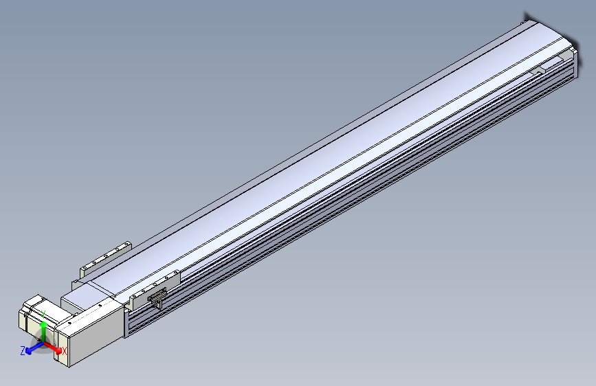 TPA HNB系列皮带直线轴半封闭可选导轨-TPA-HNB-175D-140-L1200-MR-Y-P75-N3