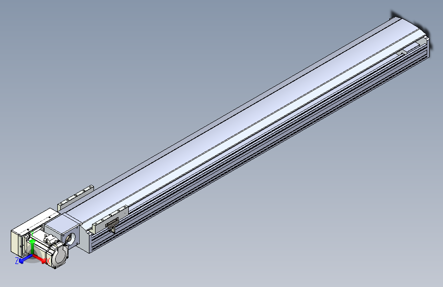 TPA HNB系列皮带直线轴半封闭可选导轨-TPA-HNB-175D-140-L1300-ML-Y-P75-N3