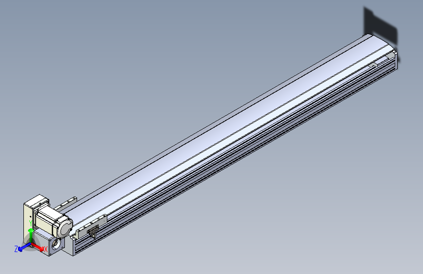 TPA HNB系列皮带直线轴半封闭可选导轨-TPA-HNB-175D-140-L1450-LU-Y-P75-N3