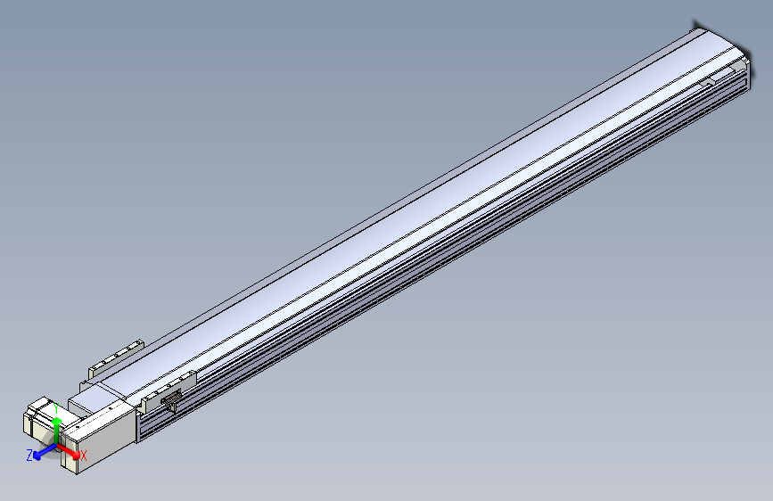 TPA HNB系列皮带直线轴半封闭可选导轨-TPA-HNB-175D-140-L1600-MR-Y-P75-N3