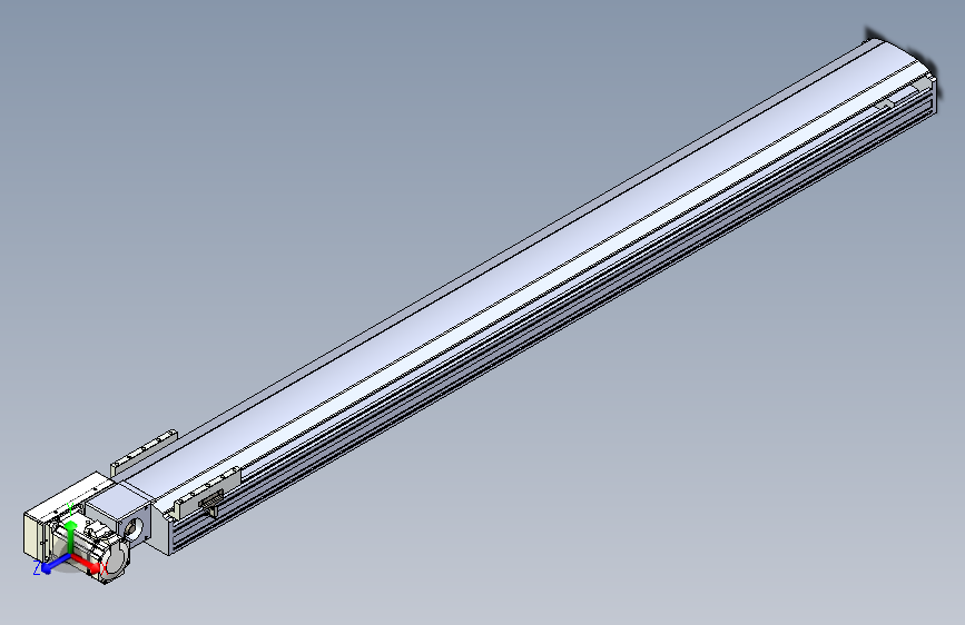 TPA HNB系列皮带直线轴半封闭可选导轨-TPA-HNB-175D-140-L1650-ML-Y-P75-N3