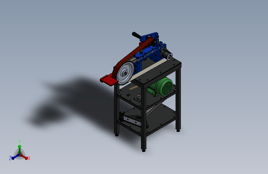 磨带砂轮机量产设备