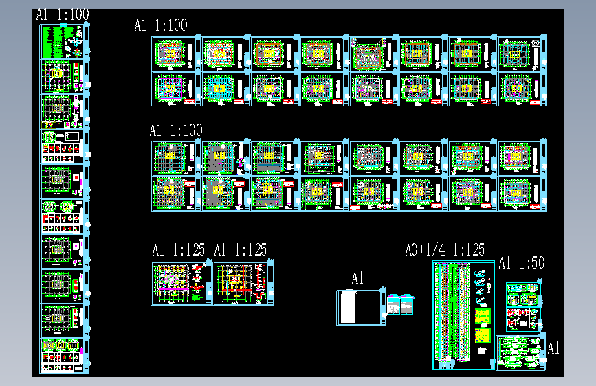 超高层办公楼结构设计施工图
