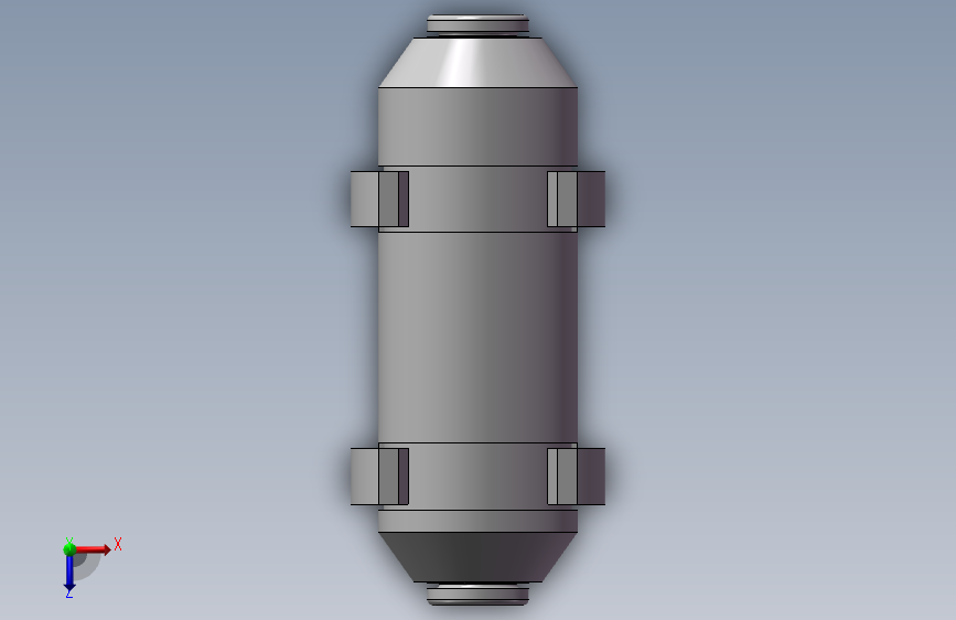 AZFC100-06B-真空过滤器 俯视图