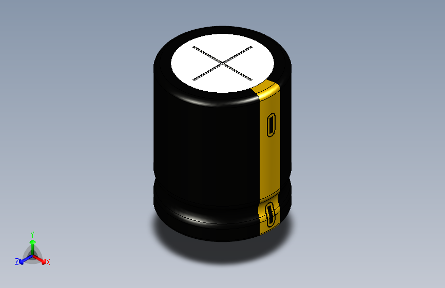 20 x 25 BLACK-YELLOW NEGATIVE