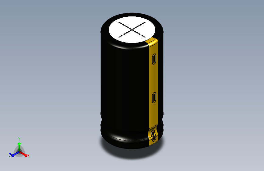 20 x 40 BLACK-YELLOW NEGATIVE