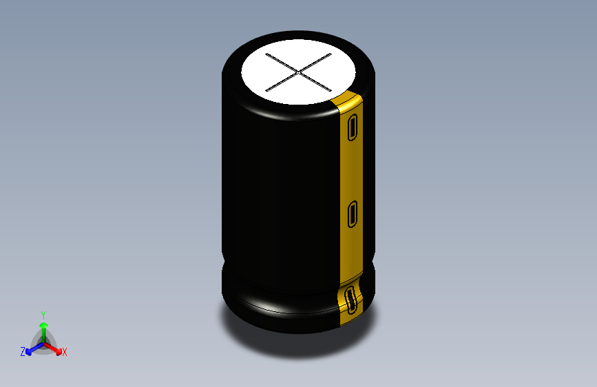 20x35 BLACK-YELLOW NEGATIVE