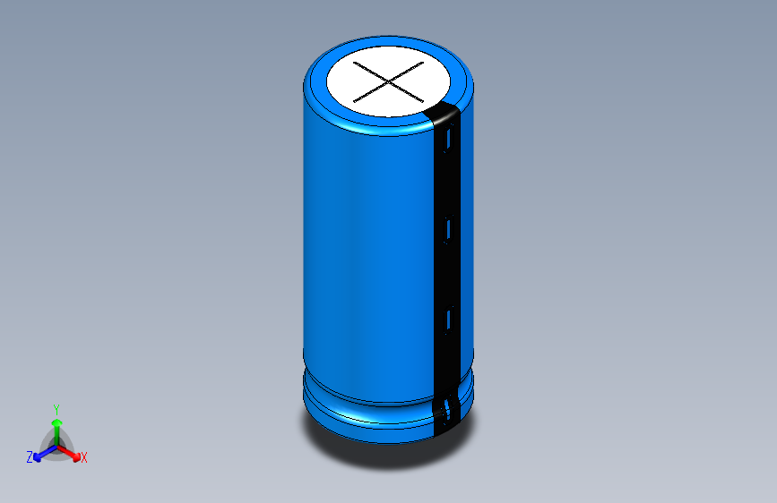 22 x 50 BLUE-BLACK NEGATIVE